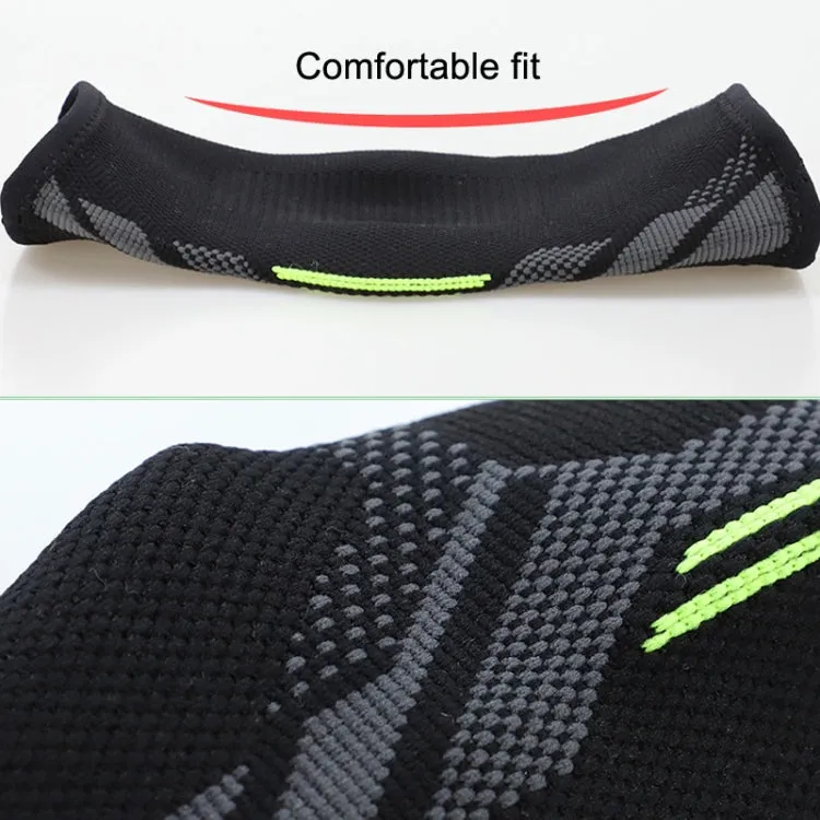 1pair Outdoor Sports Unisex Knitted Pressurized Keep Warm Copper Ankle Support(XL)