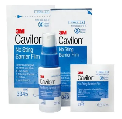 3M 3344E Cavilon No Sting Barrier Film 1ml Wipes