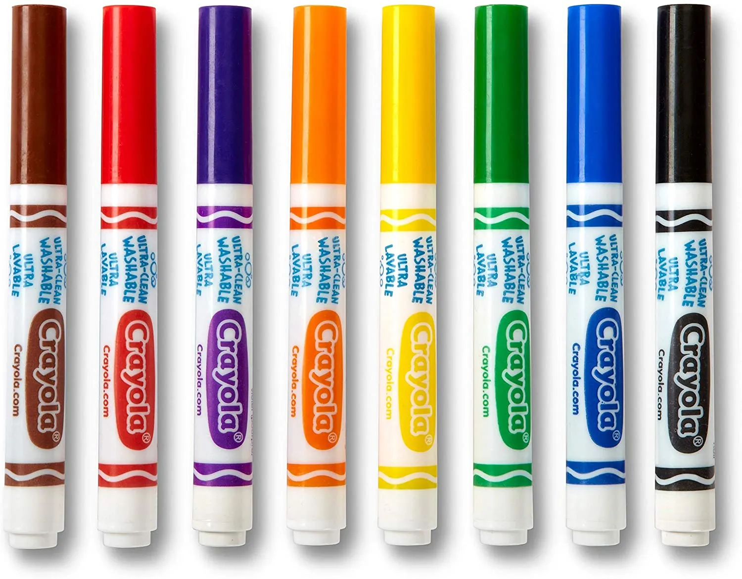 8 ct. Ultra-Clean Washable Bright, Broad Line, Color Max Markers
