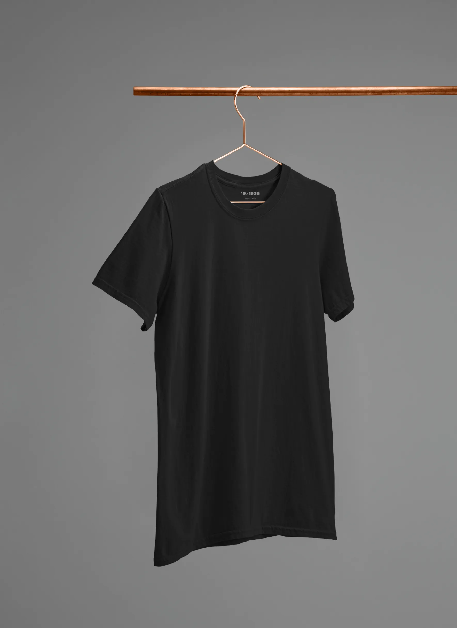 Classic Black Regular Fit T-Shirt