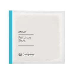 Coloplast 3220 Brava Protective Sheet Size 8" x 8" (20cm x 20cm)
