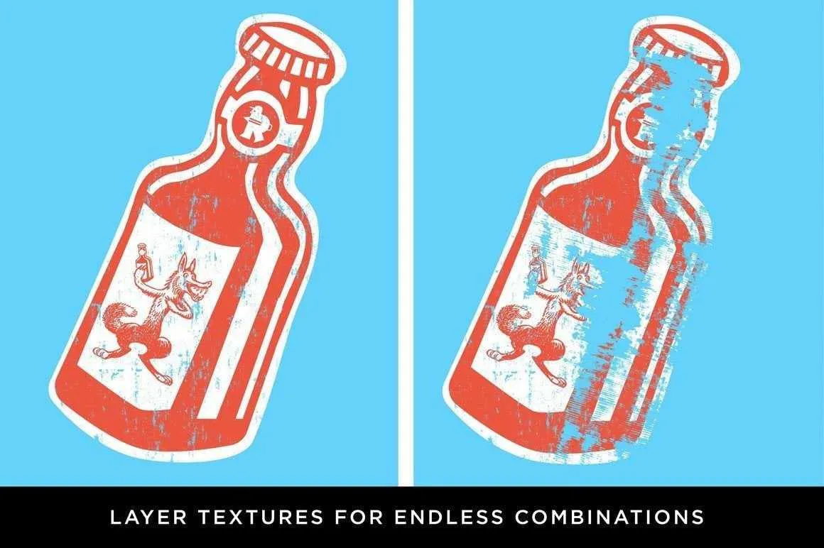 Diet Vector Textures Bundle for Adobe Illustrator