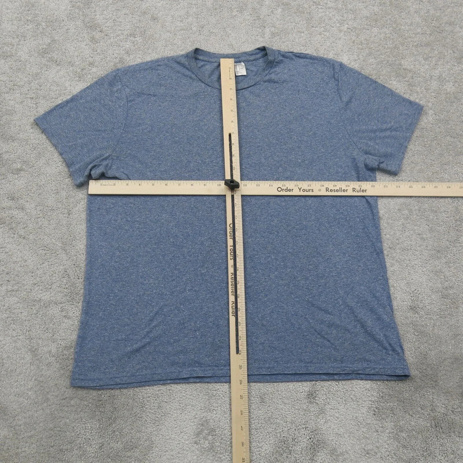 Divided H&M Mens Crew Neck T Shirt Short Sleeves Blue Size US X Large
