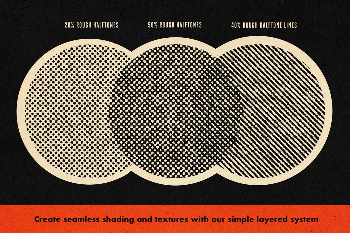 DupliTone Halftone Brushes for Clip Studio Paint