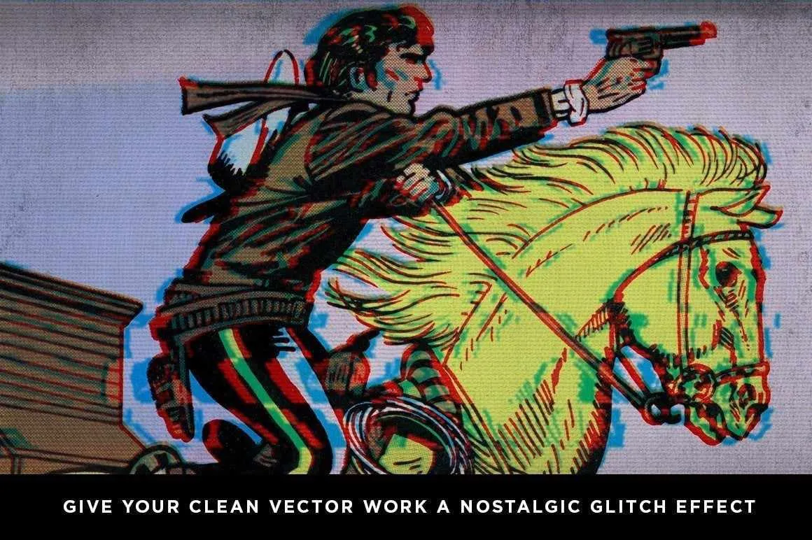 Glitch Effects | Affinity Designer Glitch Bundle