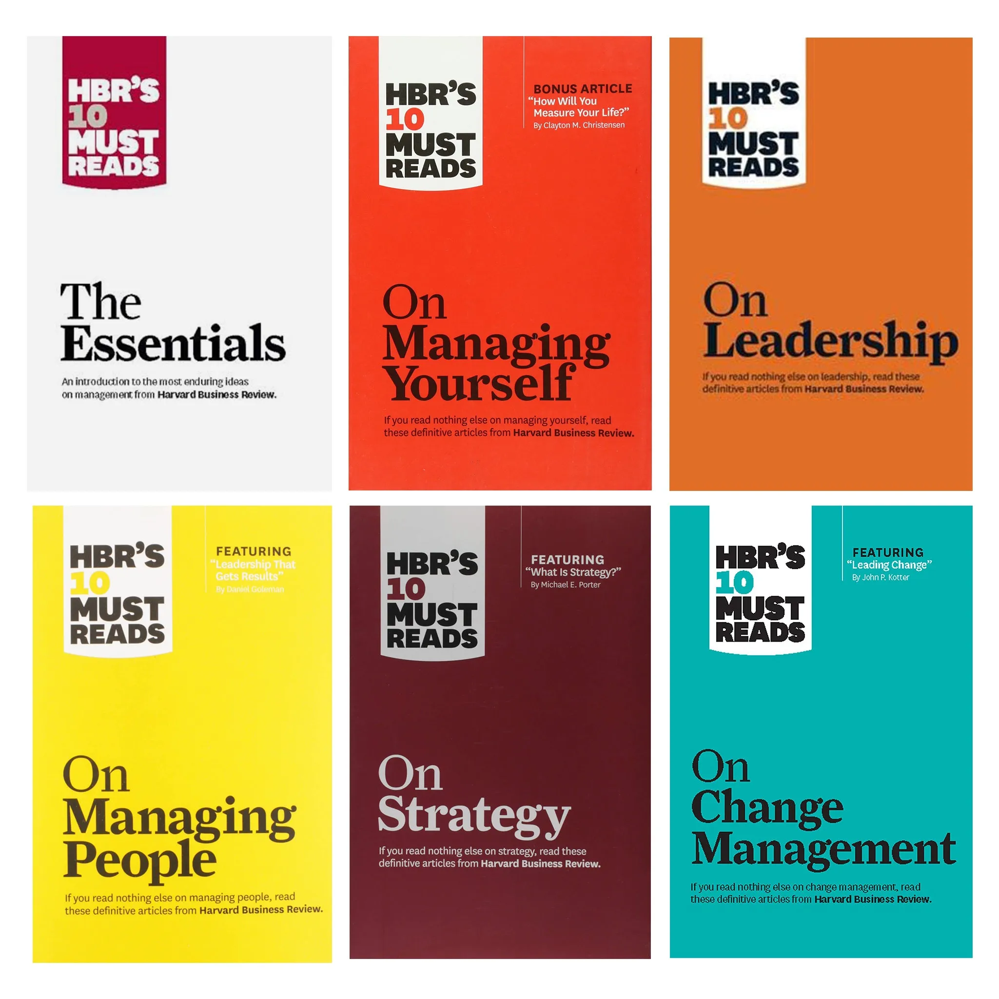 HBR's 10 Must Reads 6 Books Boxed Set - Non Fiction - Paperback