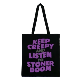 Weedian - Keep Creepy Tote Bag - Black