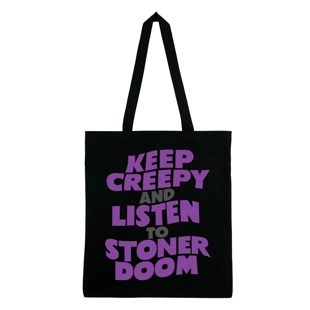 Weedian - Keep Creepy Tote Bag - Black